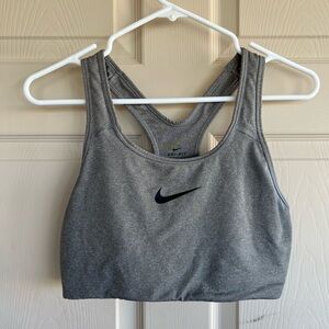 Nike Women's Heather Gray Sports Bra